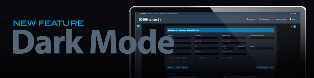 IRBsearch Dark Mode