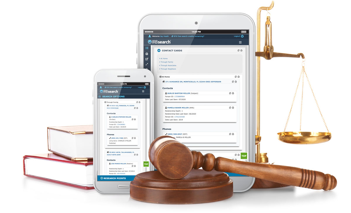 IRBsearch for Legal Professionals